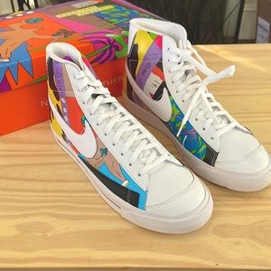 Nike Flyleather 77 Blazer x Ruohan Wang US Mens 12 brand new never worn
